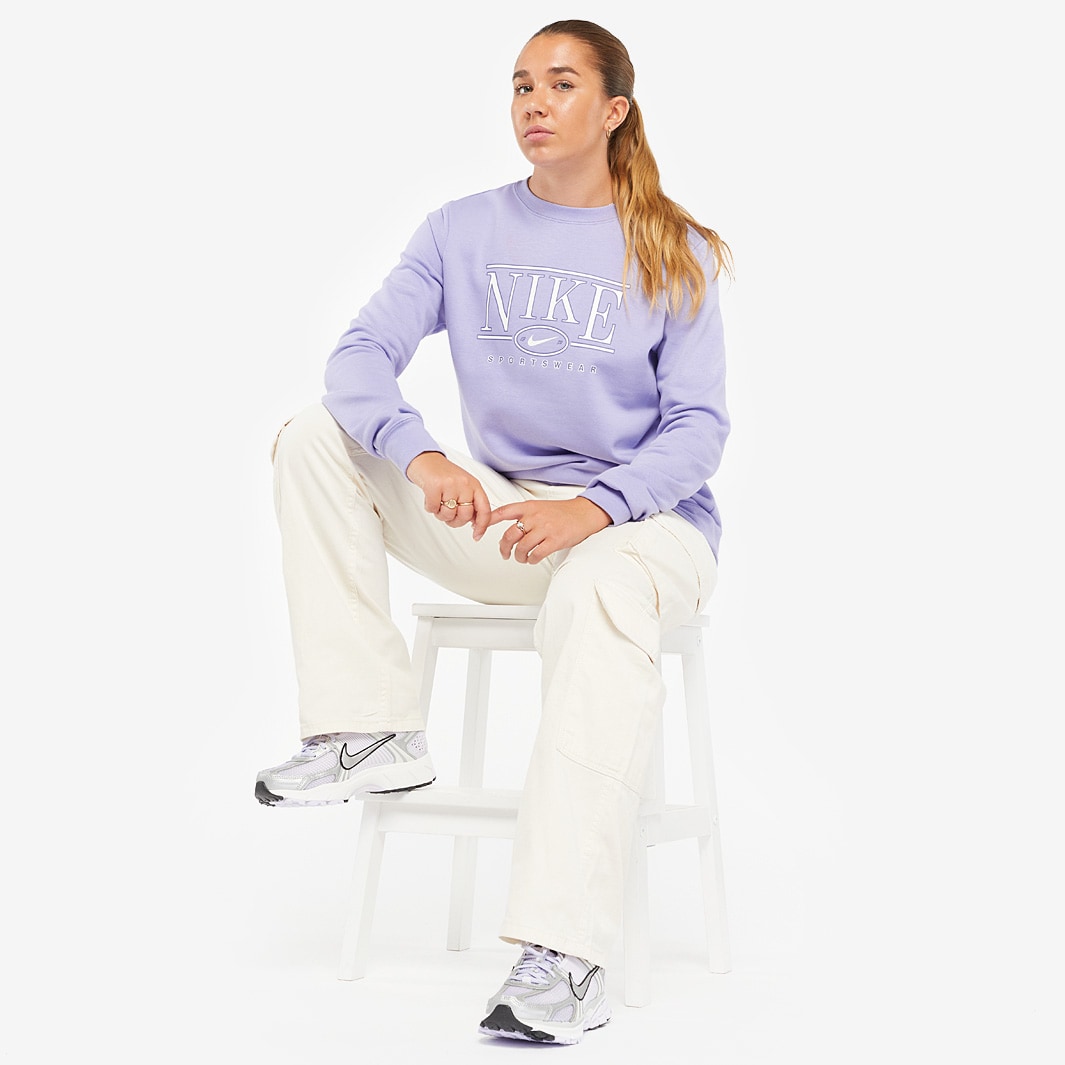 womens nike lilac sweatshirt