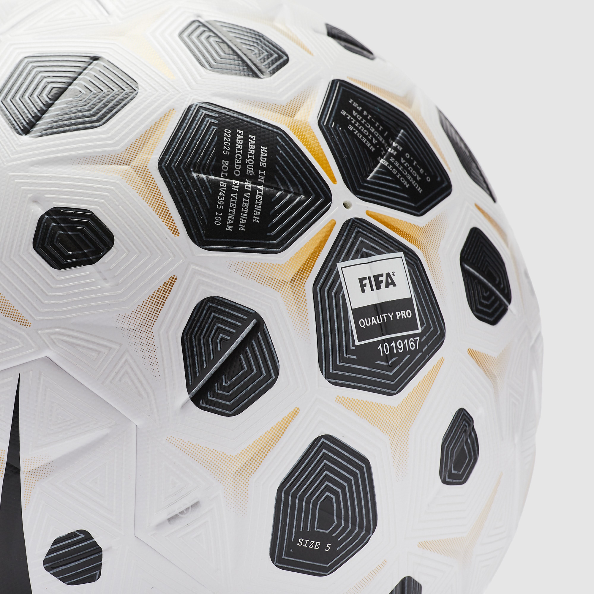 Nike Control 25/26 Football - White/Black/Black - Footballs | Pro