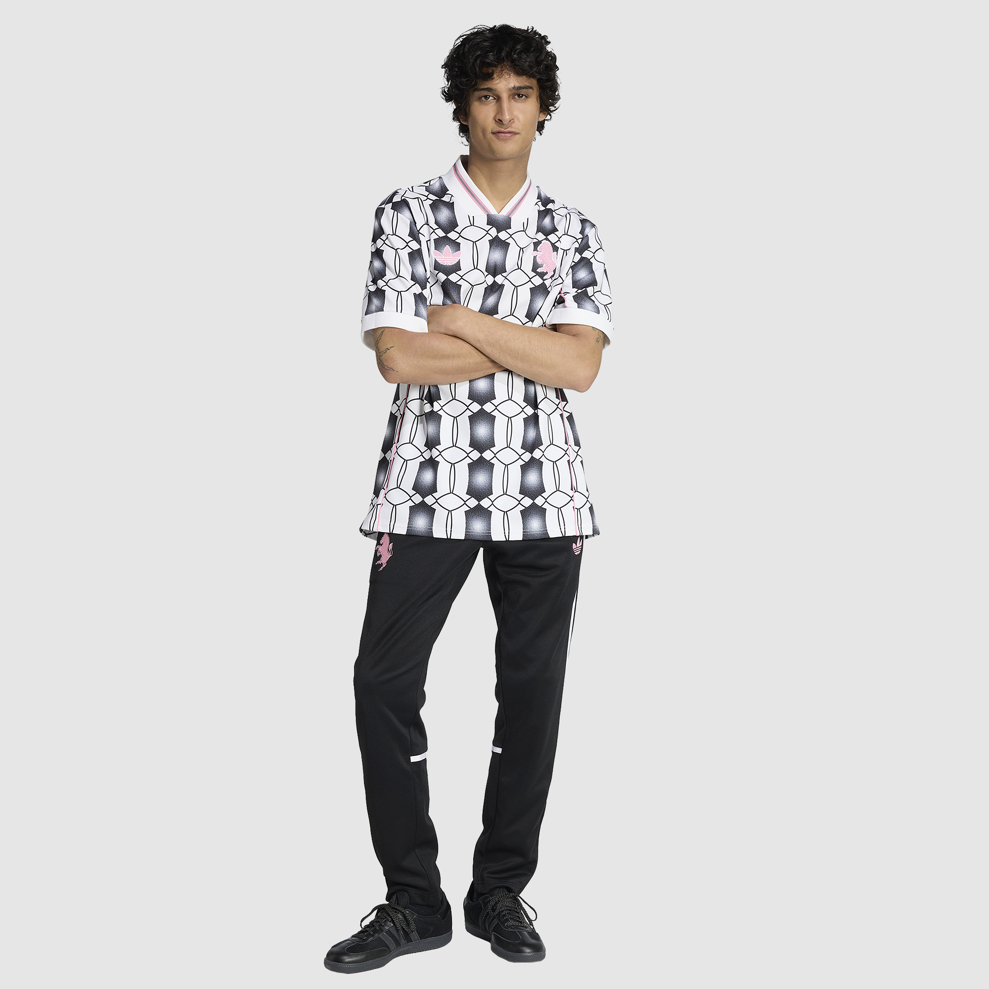 adidas Originals Juventus 25/26 Lifestyler Shirt - White/Black
