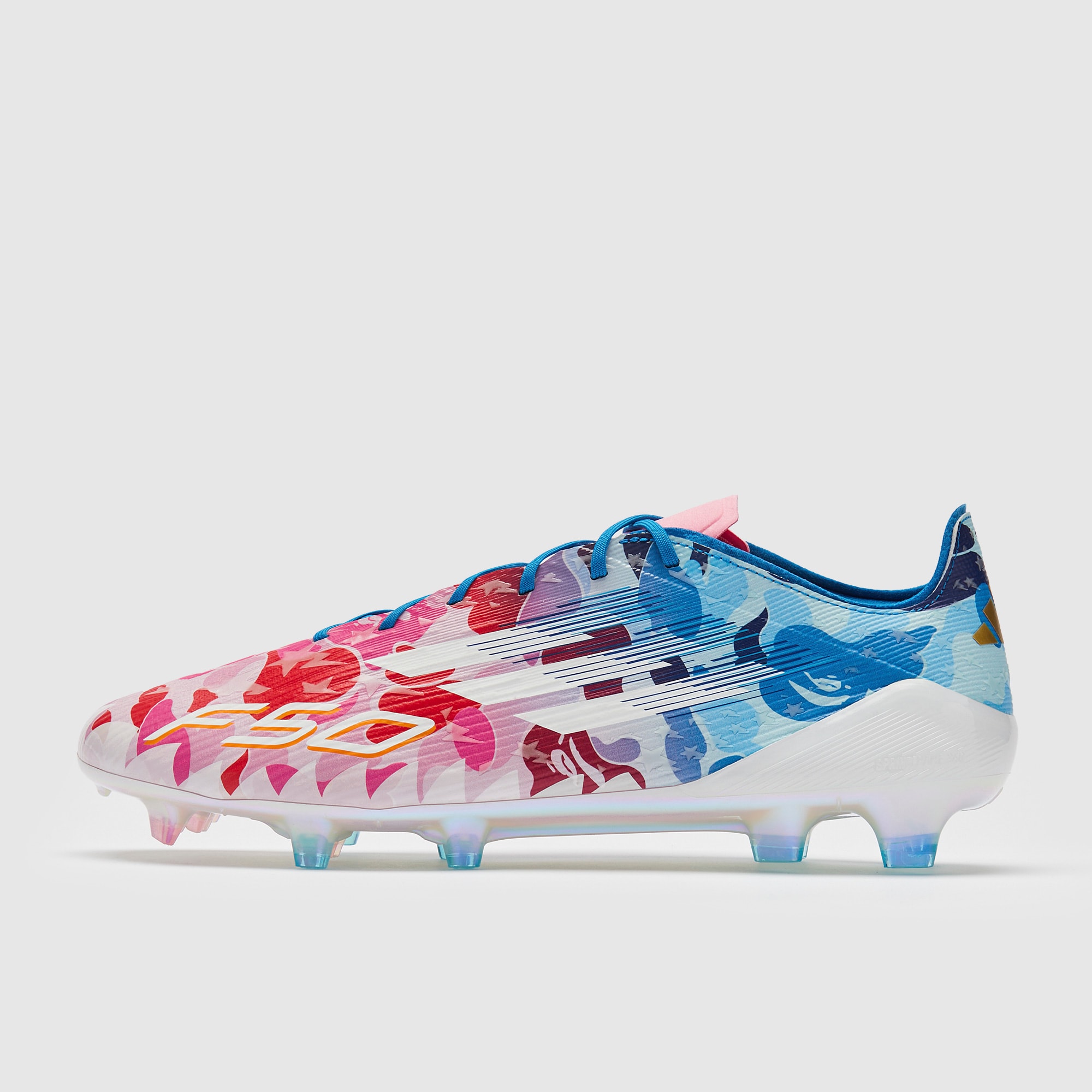 adidas F50 Elite x BAPE Firm Ground - Clear Pink/Ftwr White/Icey