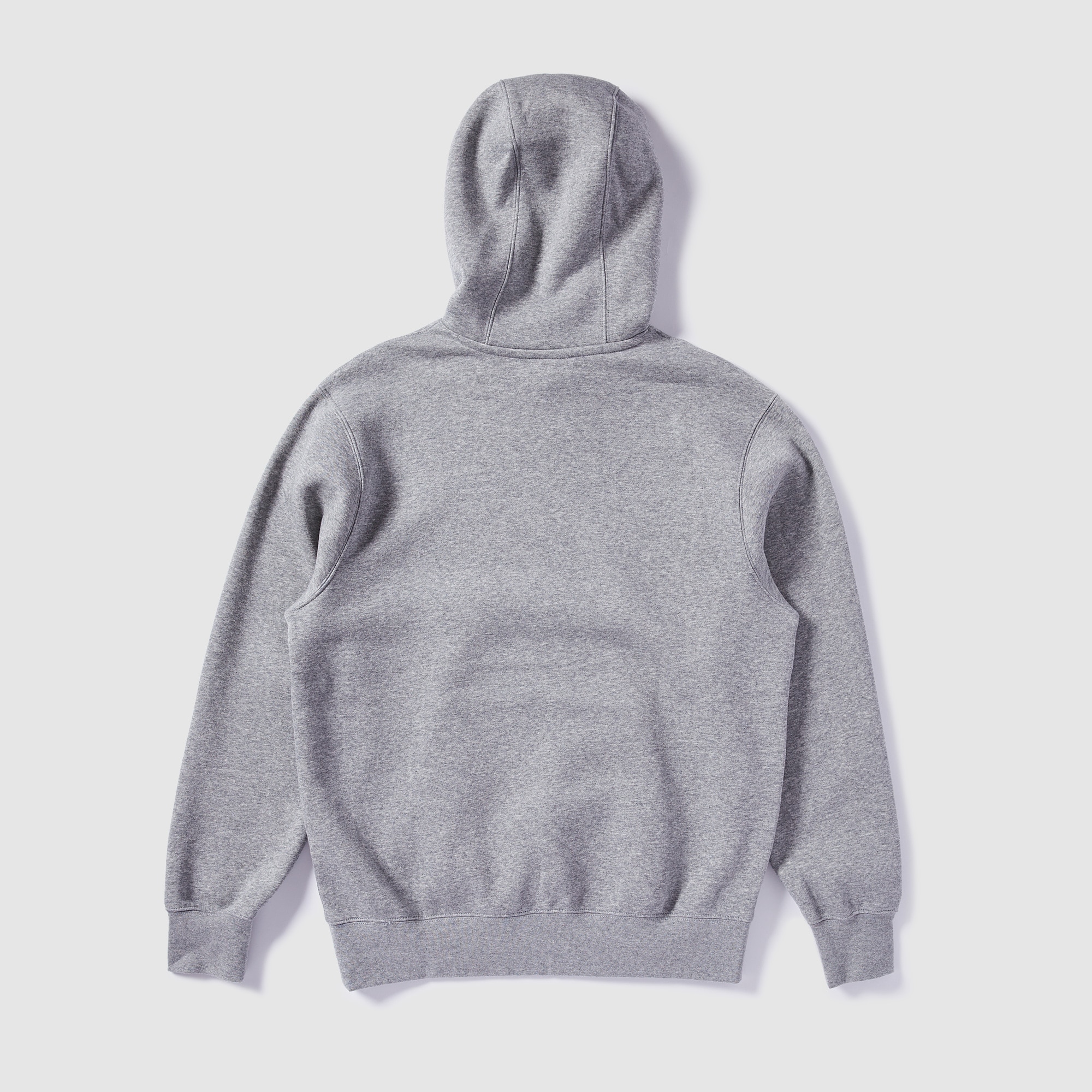 grey plain nike hoodie