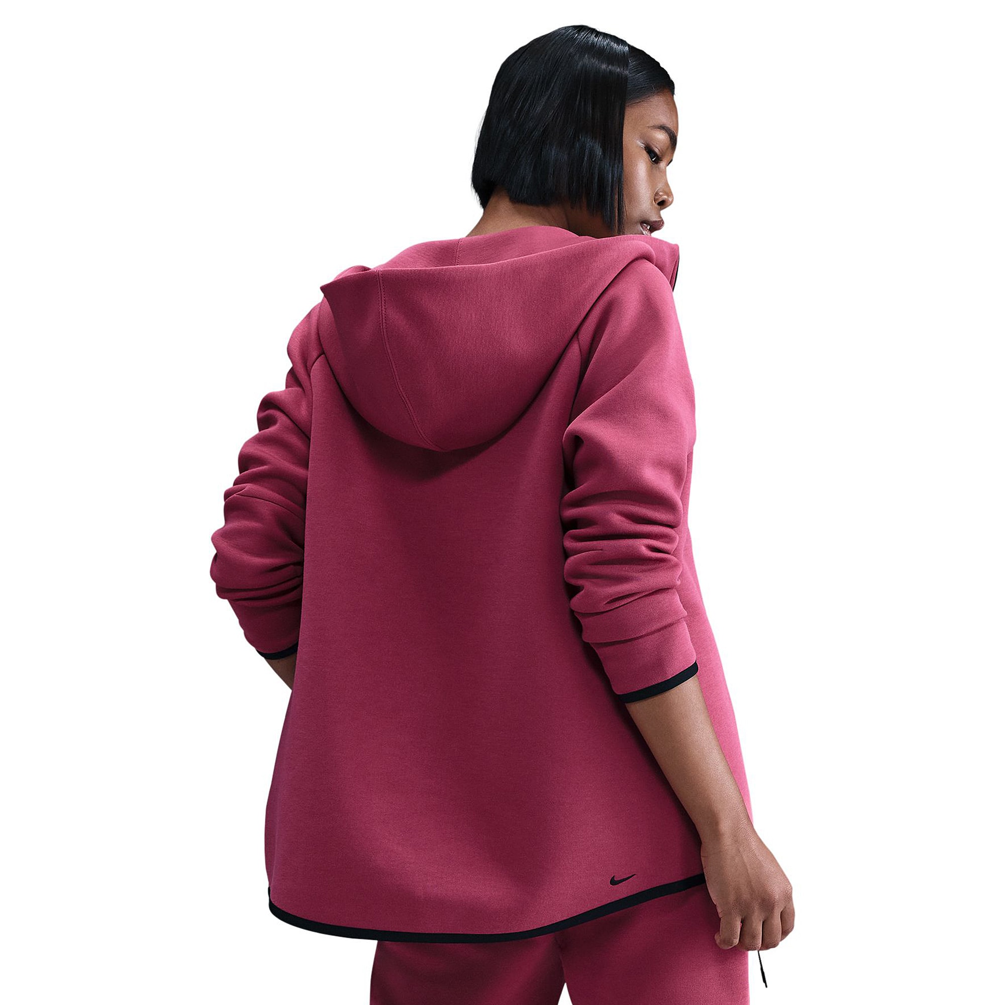 maroon nike hoodie womens