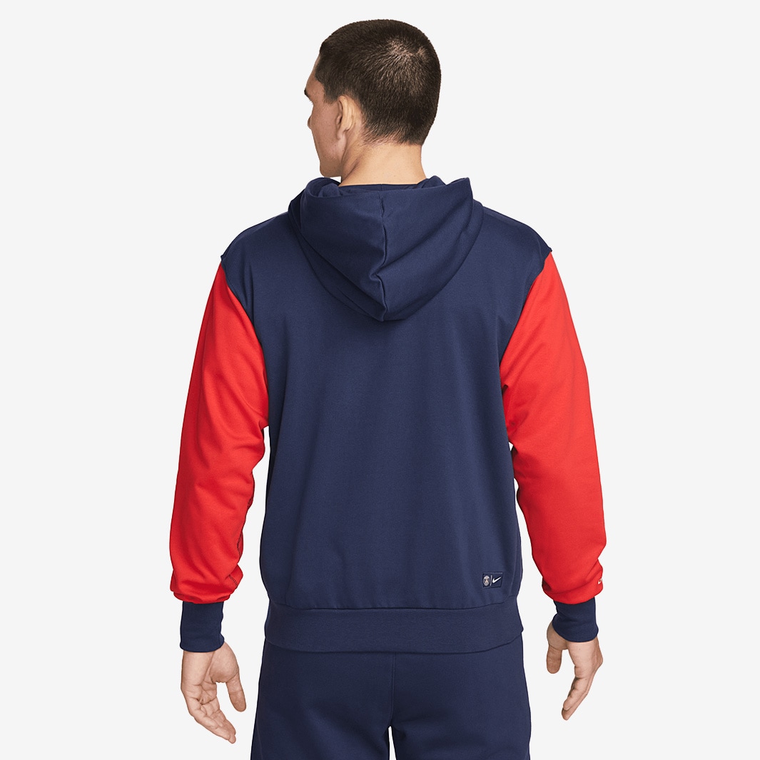 psg hoodie red and blue
