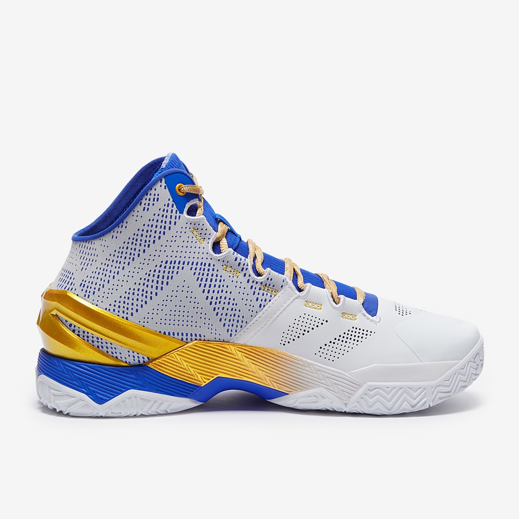 curry shoes white and gold