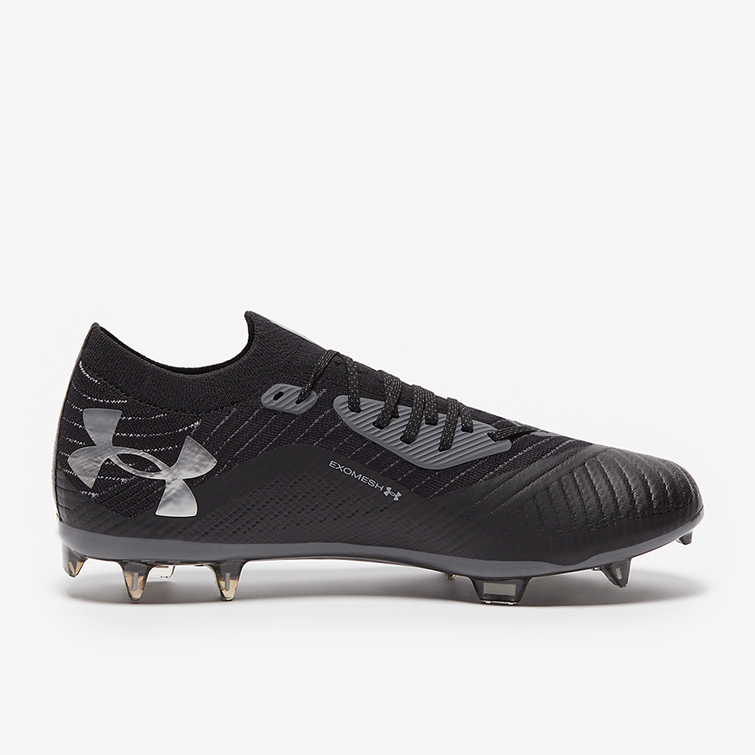 Under Armour Shadow Elite 2.0 Firm Ground - Black/Castlerock  display picture 3