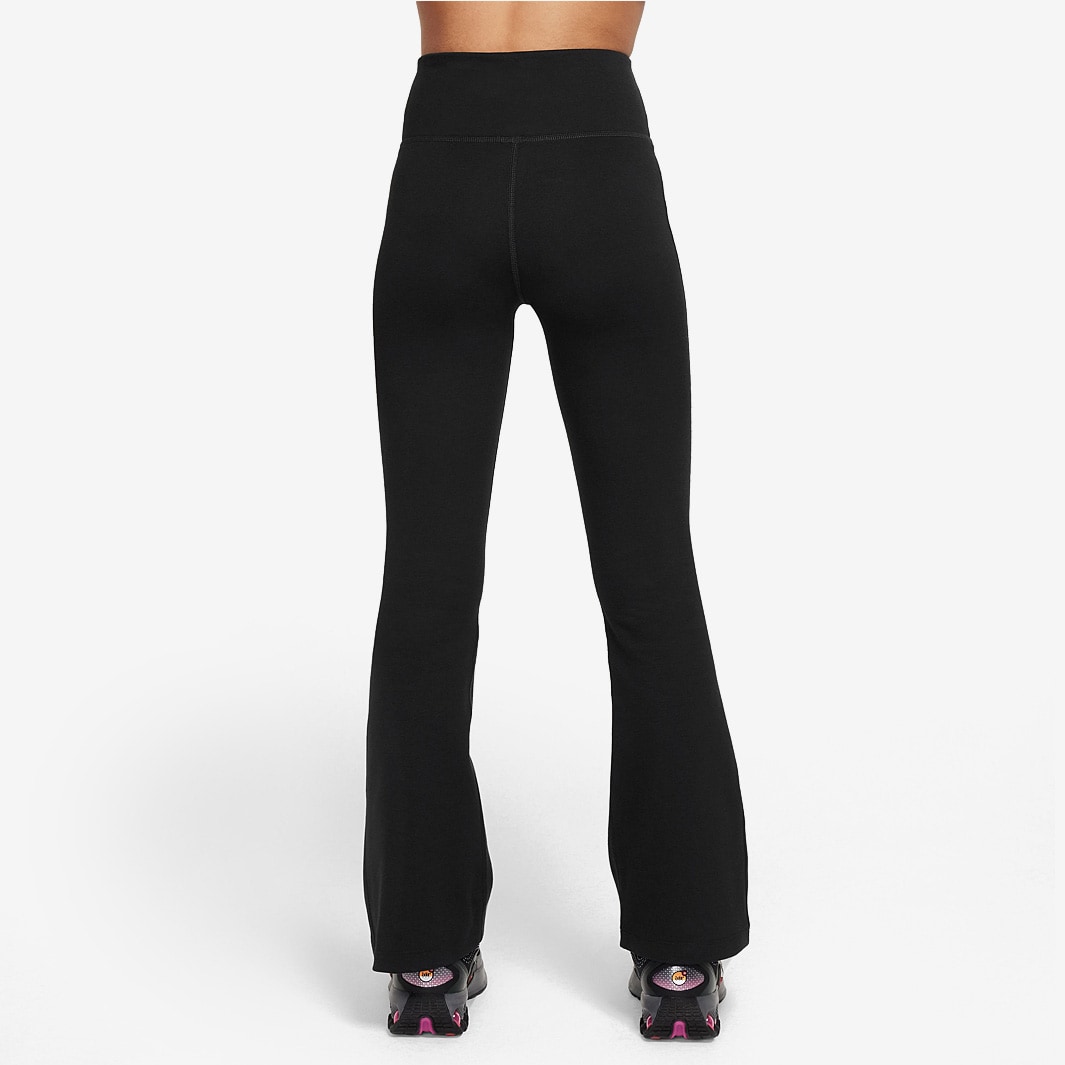 nike black flare yoga pants