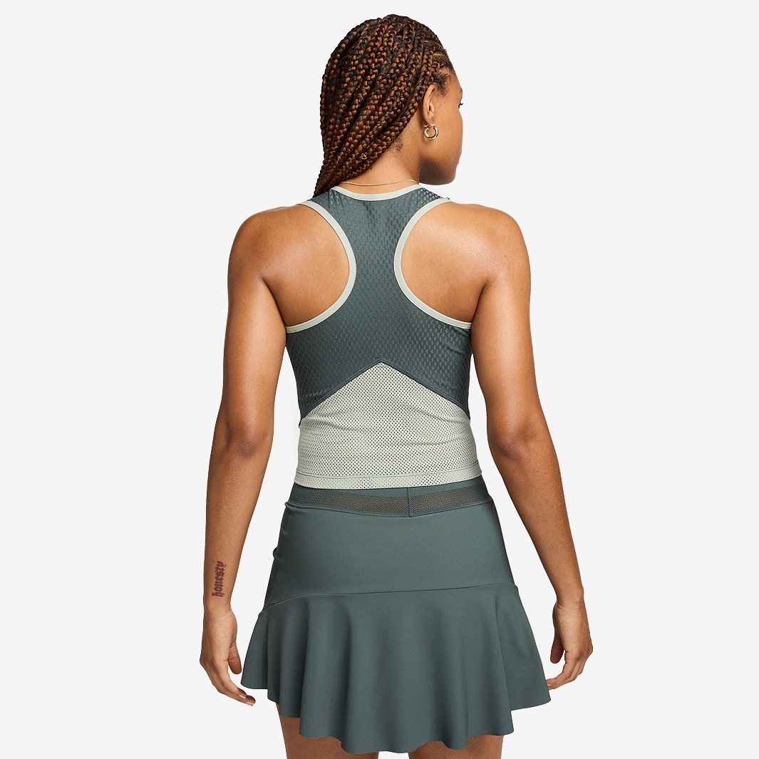 Nike Womens Court Dri-FIT Slam Tank NY - Vinatage Green/Jade