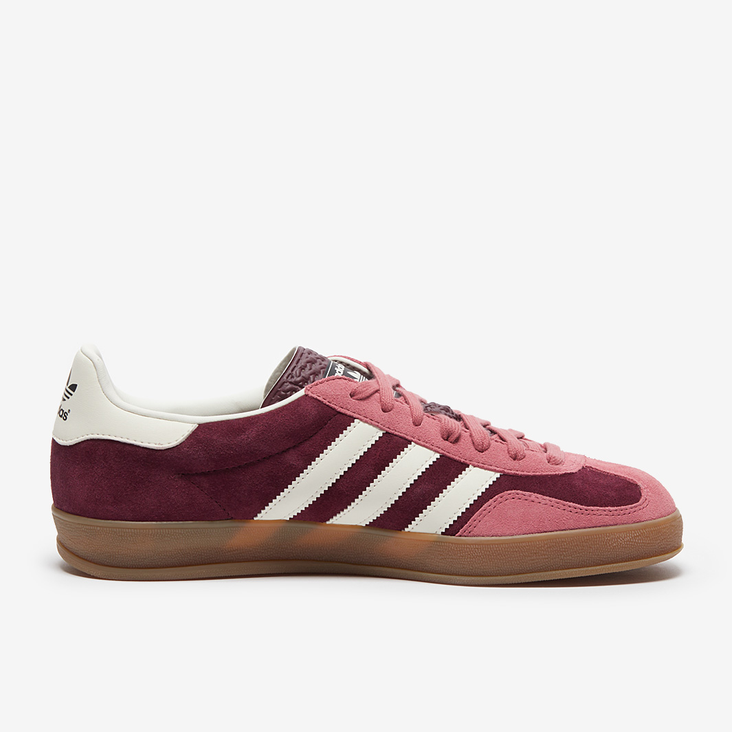 adidas Originals Gazelle Indoor - Maroon/Ftw White/Purple - Trainers - Mens  Shoes | Pro:Direct Soccer