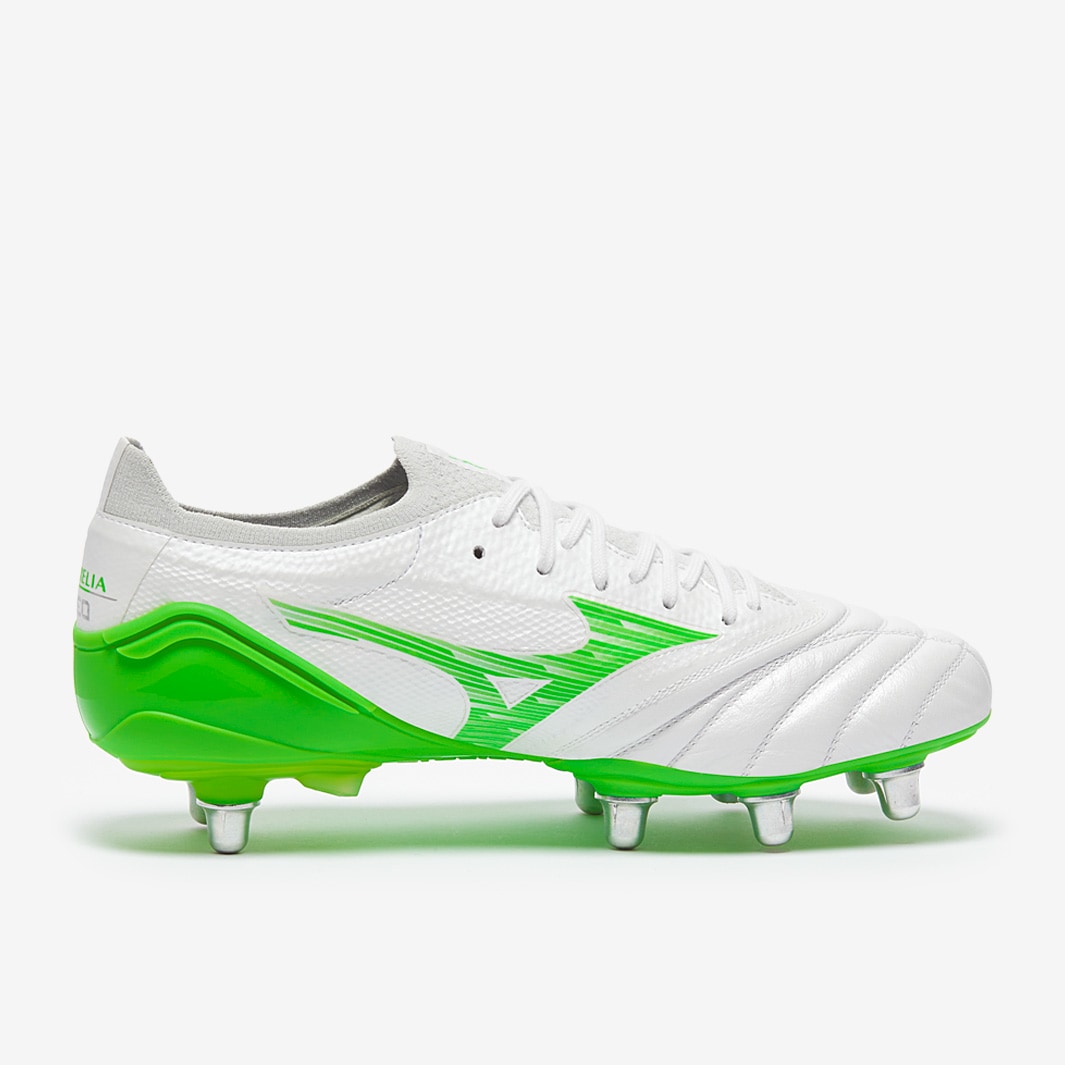 Mizuno Morelia Neo IV ß Elite SI - White/Neon Green/Cool Grey