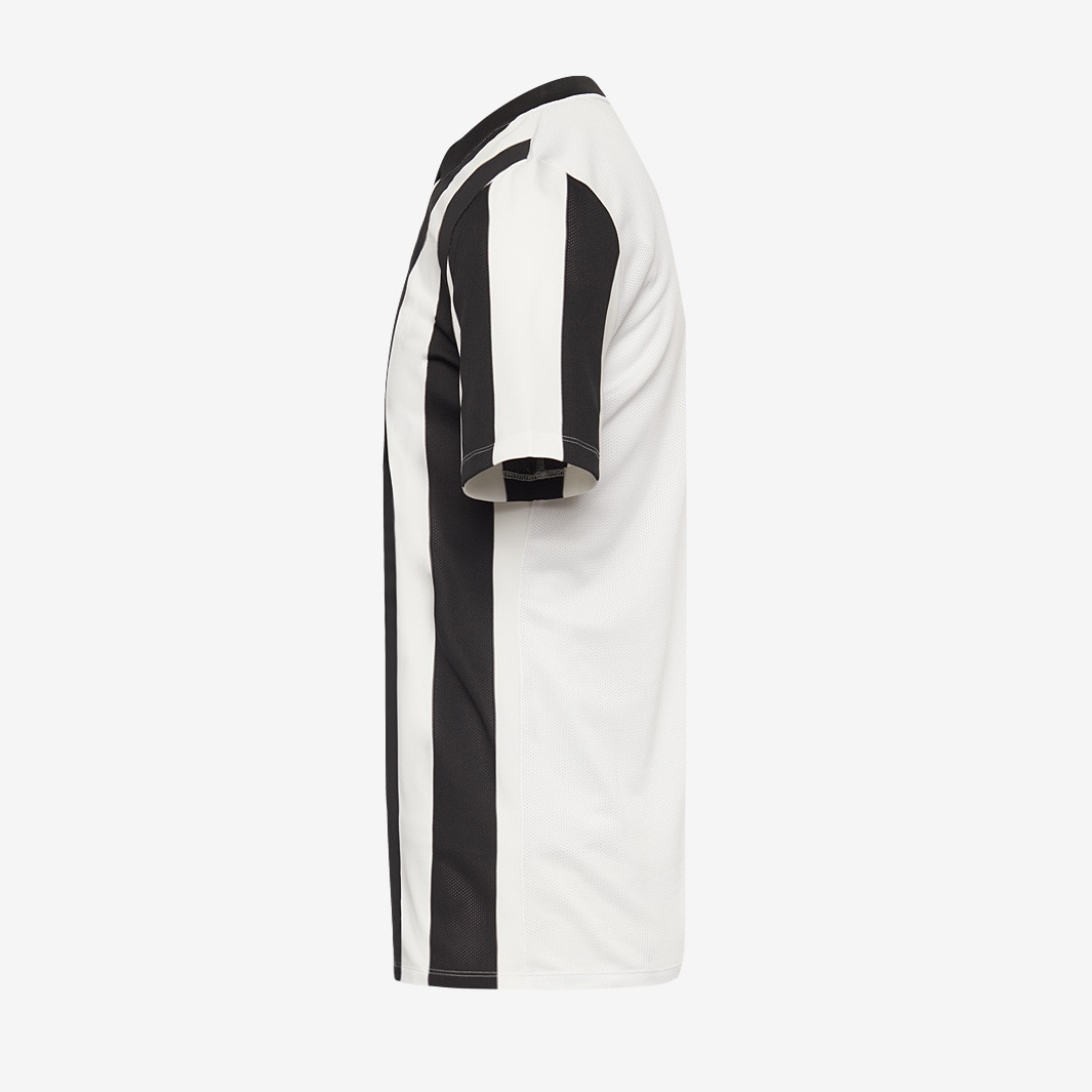 nike black and white striped shirt