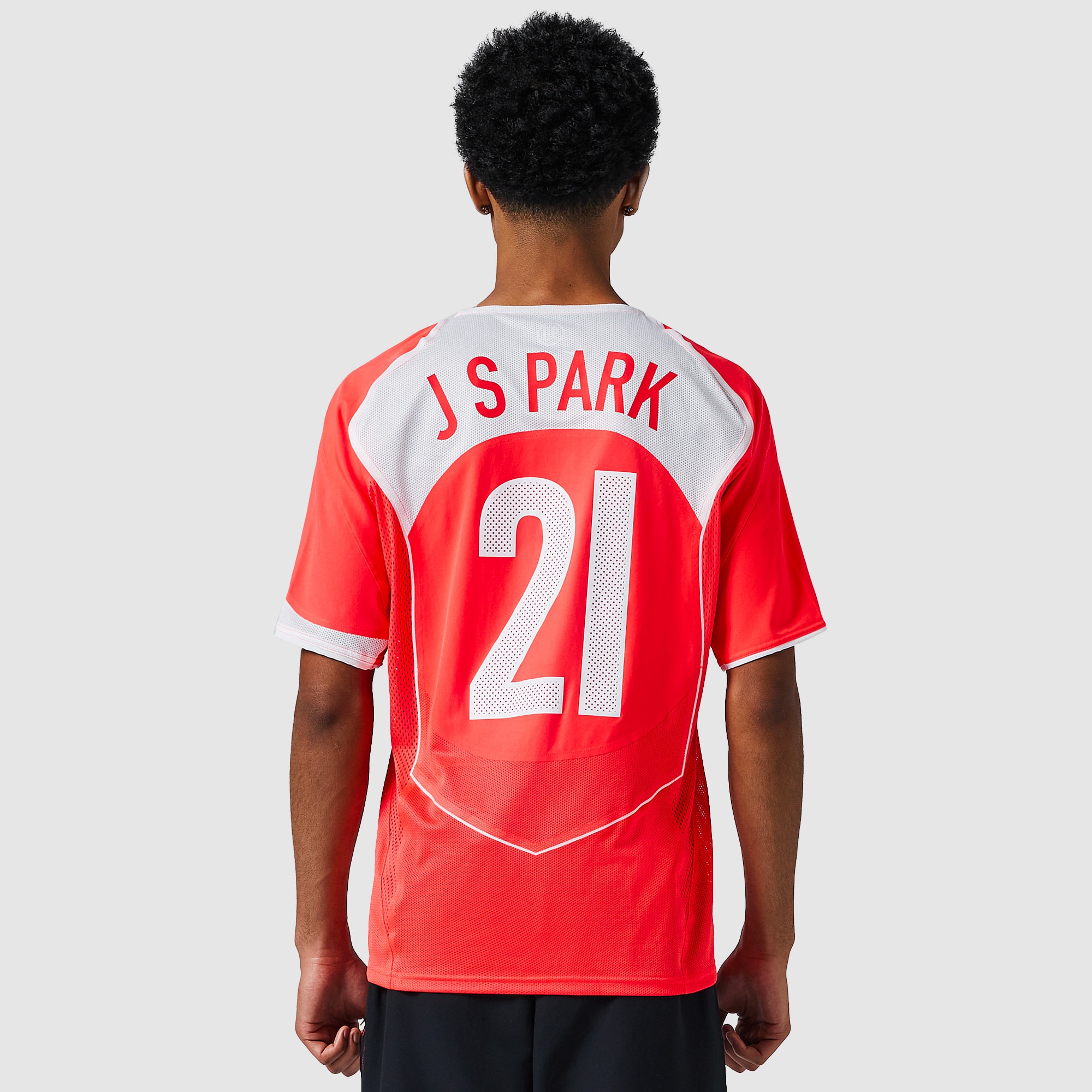 Nike South Korea 2004 Re-Issue Shirt With Ji Sung Park 21 - Laser