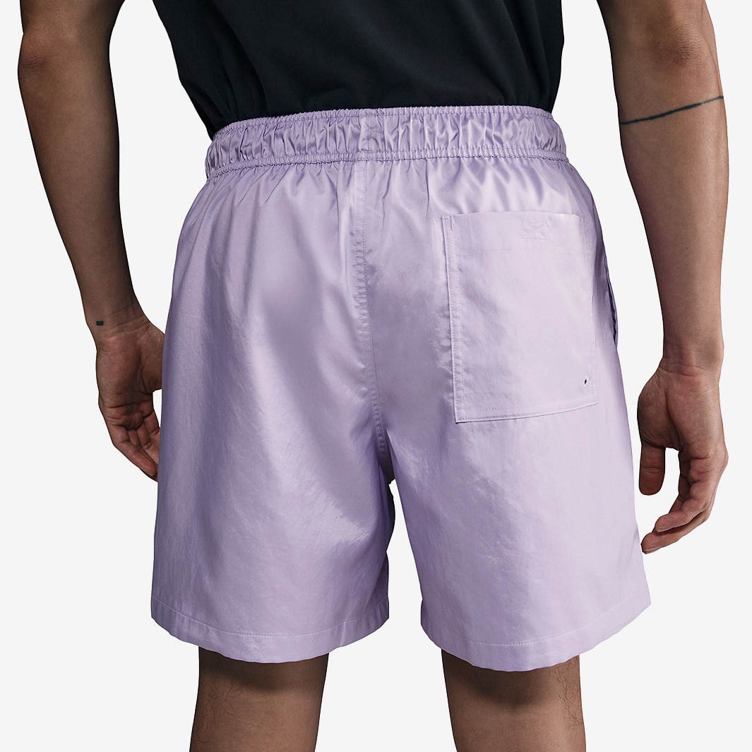 nike woven flow shorts purple