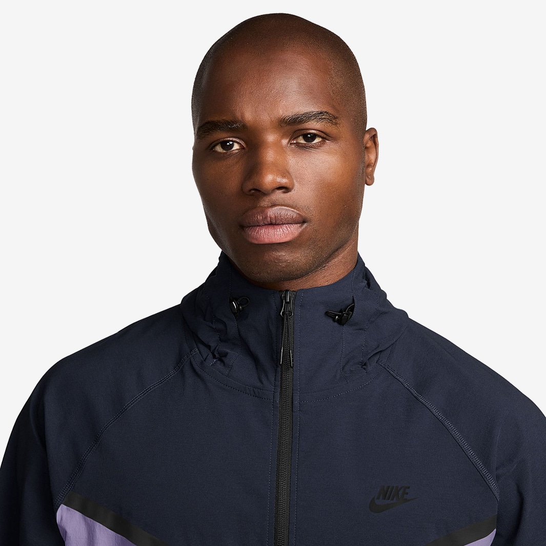 Nike Sportswear Tech Woven Jacket - Hydrangeas/Obsidian/Black