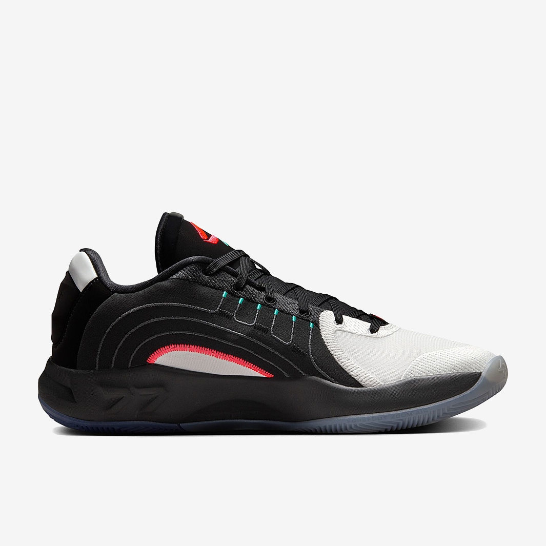 Jordan Luka 4 - Black/Bright Crimson/Summit White - Mens Shoes