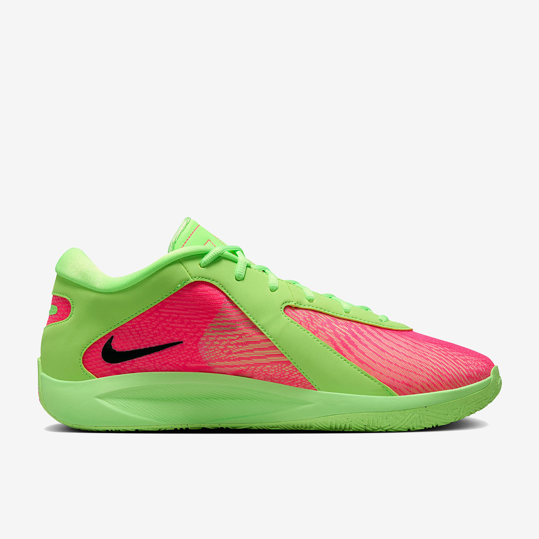Nike Giannis Freak 6 - Lime Blast/Metallic Silver/Hyper Pink  display picture 3