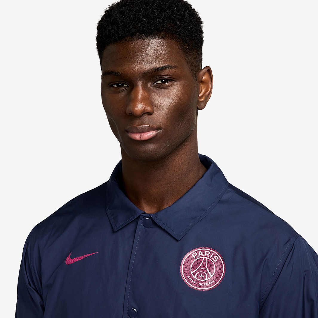 Nike Paris Saint-Germain 25/26 Club Coaches Jacket - Midnight Navy