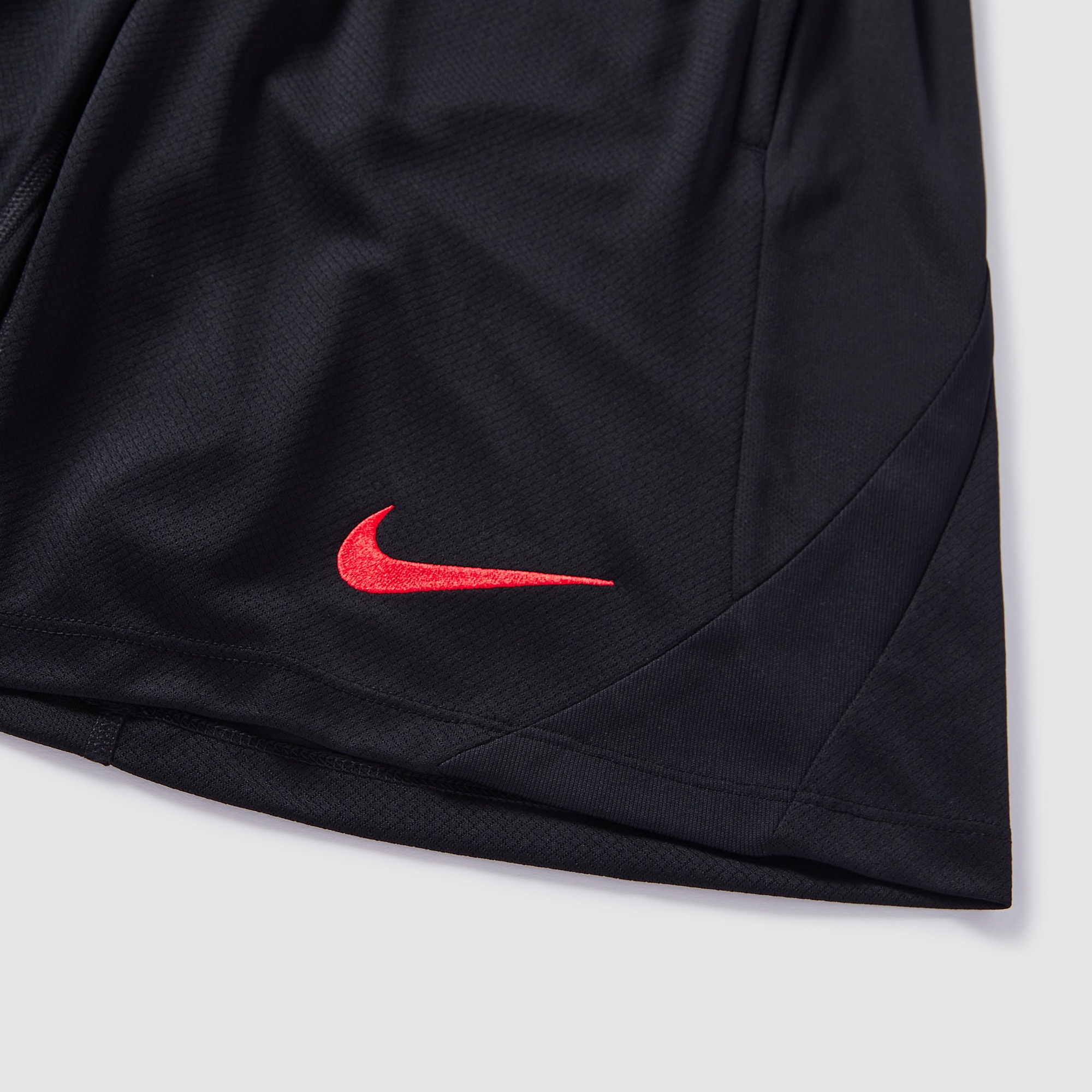 black red nike shorts