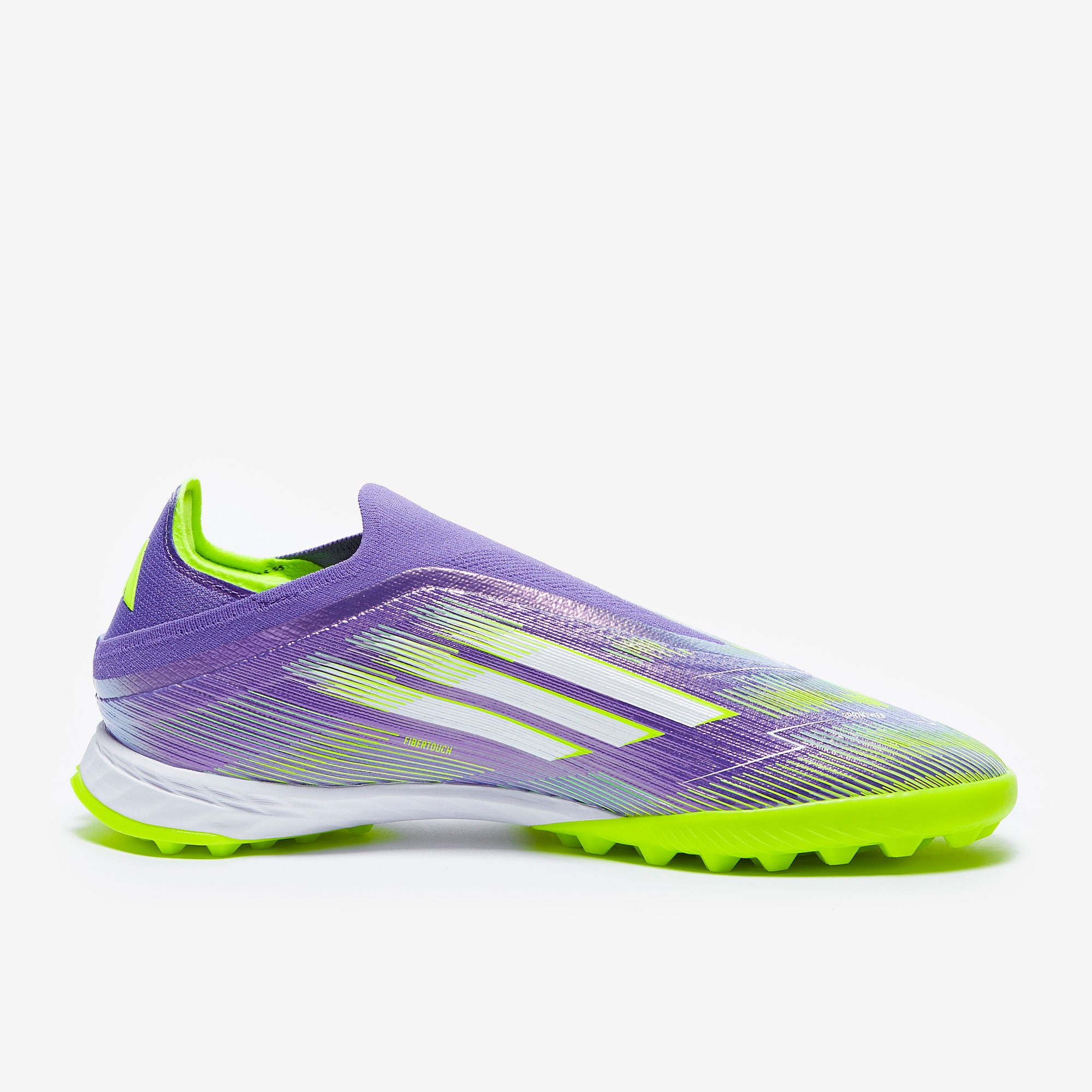 adidas F50 Pro Laceless Turf - Purple Rush/Ftwr White/Lucid Lemon