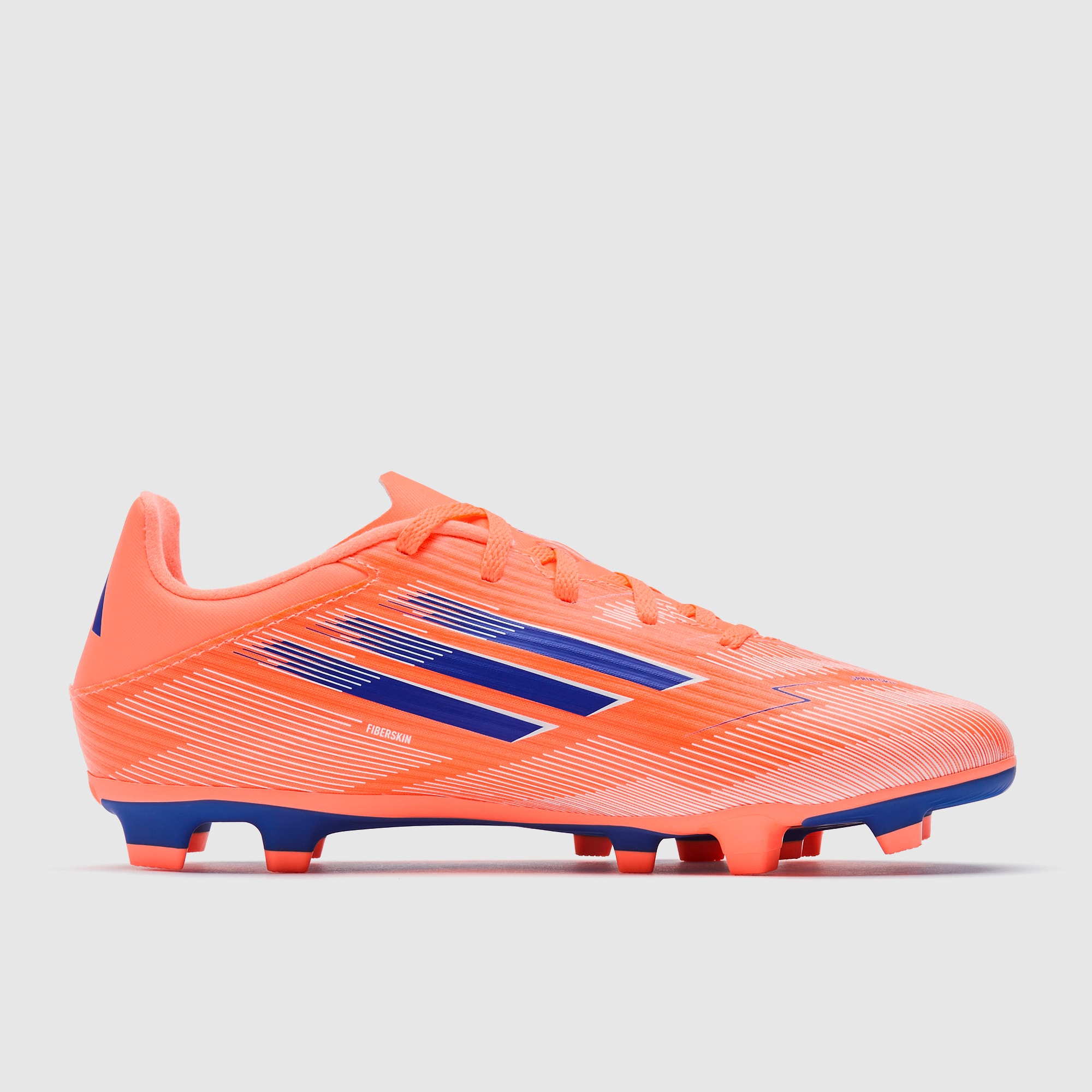 adidas F50 Club FG/MG - Beam Naranja/Azul Lúcido/Ftwr Blanco