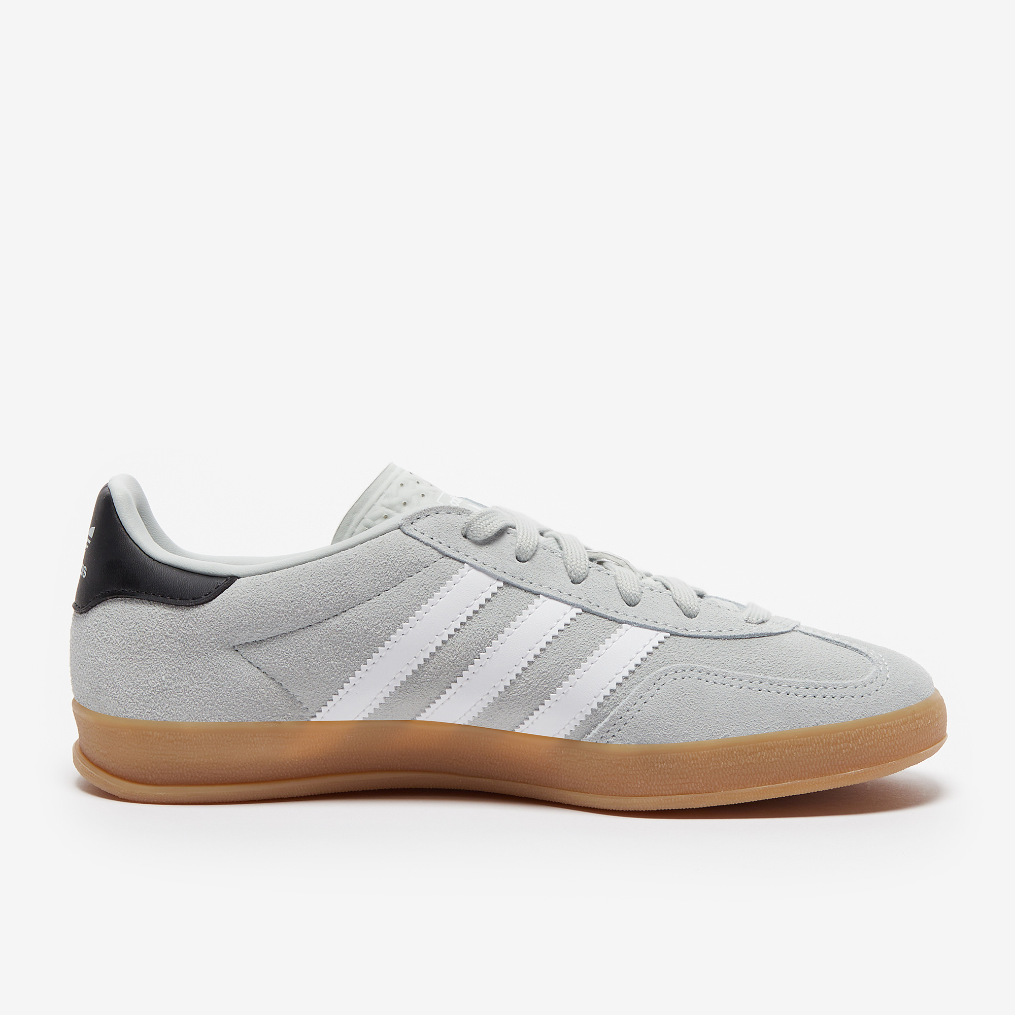 adidas gazelle silver green womens Adidas Gazelle Interno Argento Ciottolo Argento Verde e Bianco Nuvola   Brands Democracy