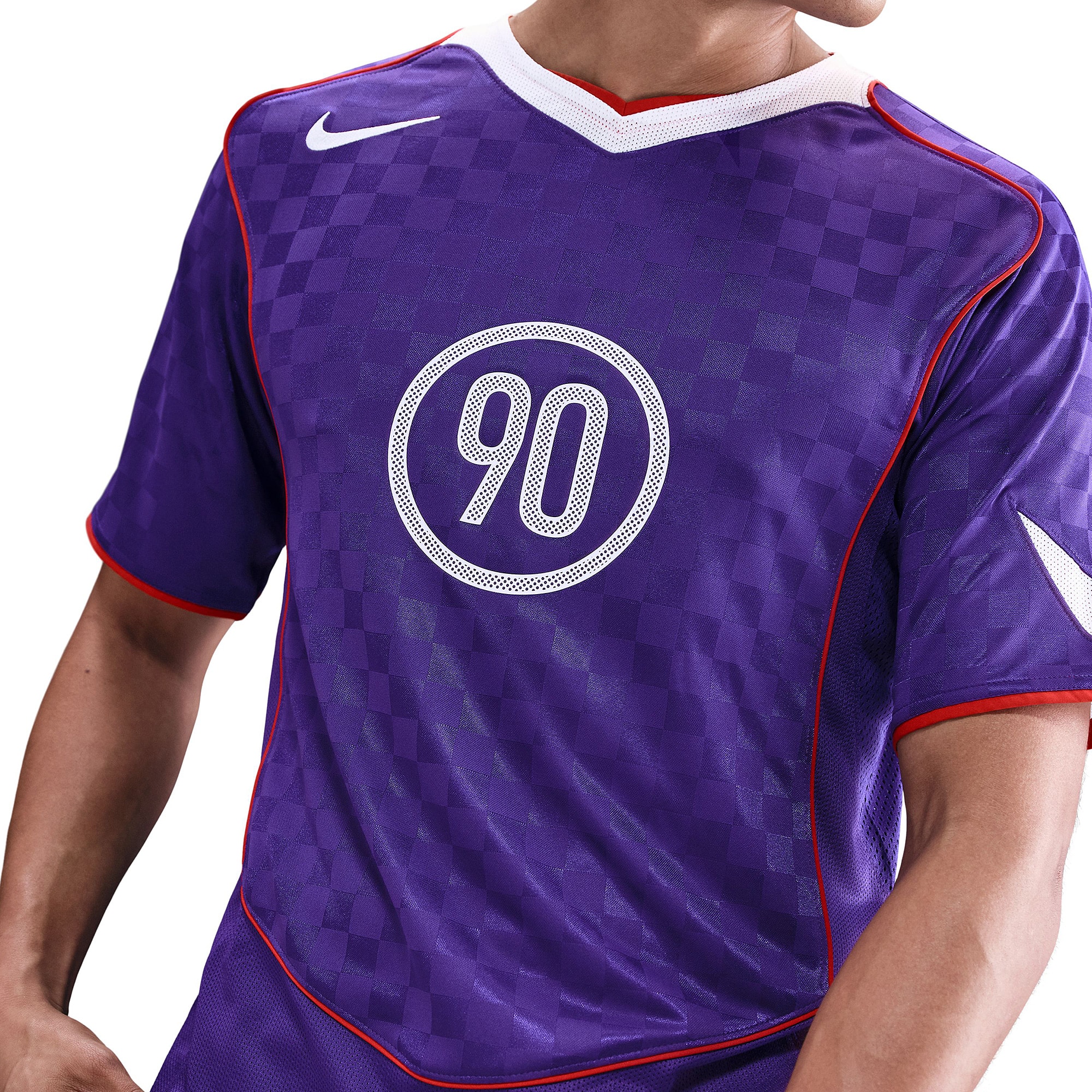 purple nike soccer jersey