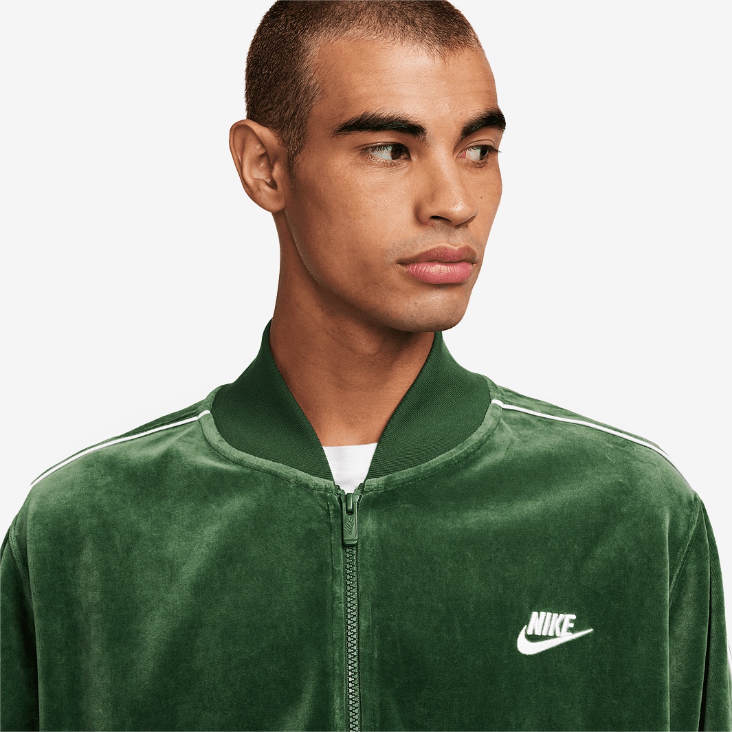 nike velvet tennis jacket