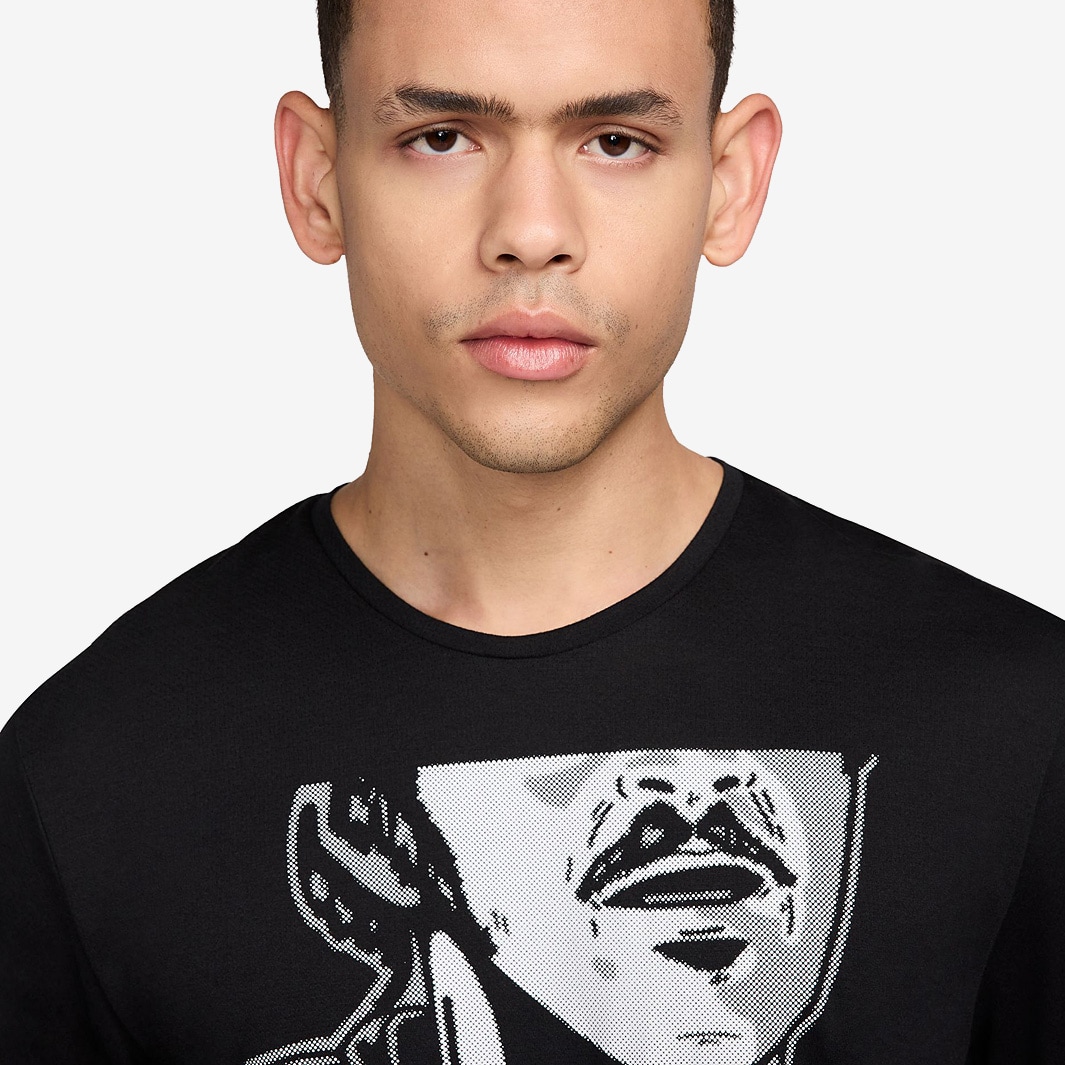 nike rise 365 t shirt black