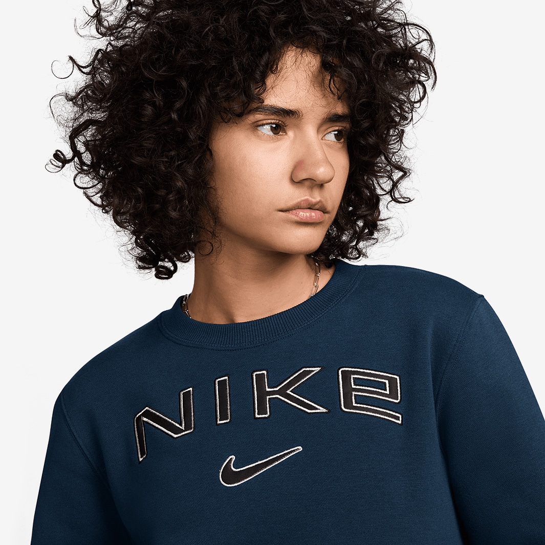 navy nike jumper womens