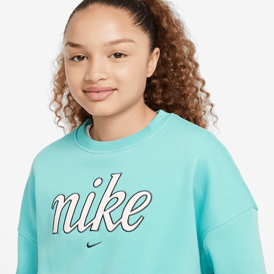 nike teal crew neck sweatshirt
