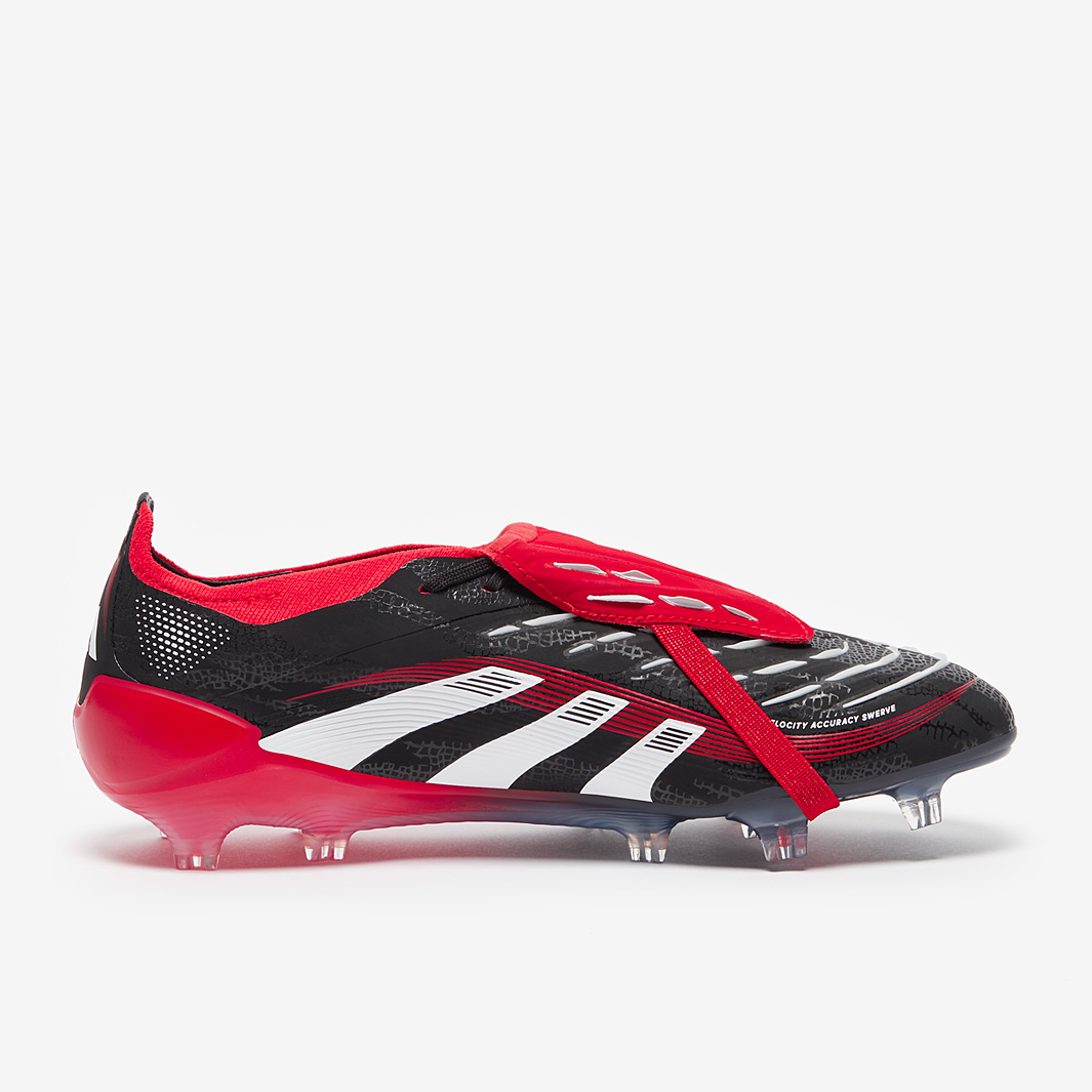 adidas Predator Elite Tongue x Moments FG - Nero/Bianco/Rosso
