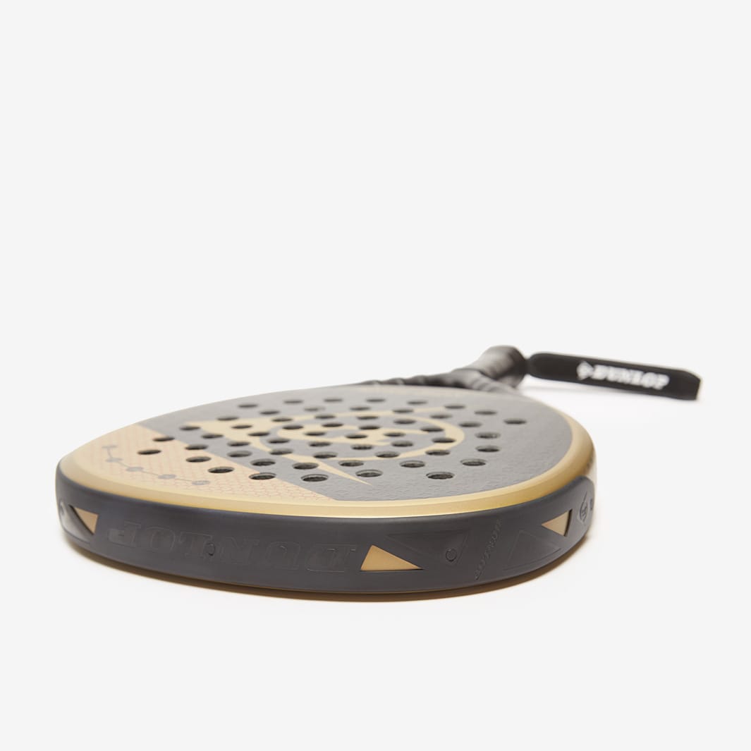 Dunlop Aero-Star Padel Racket - Black/Gold - Adult Padel Rackets