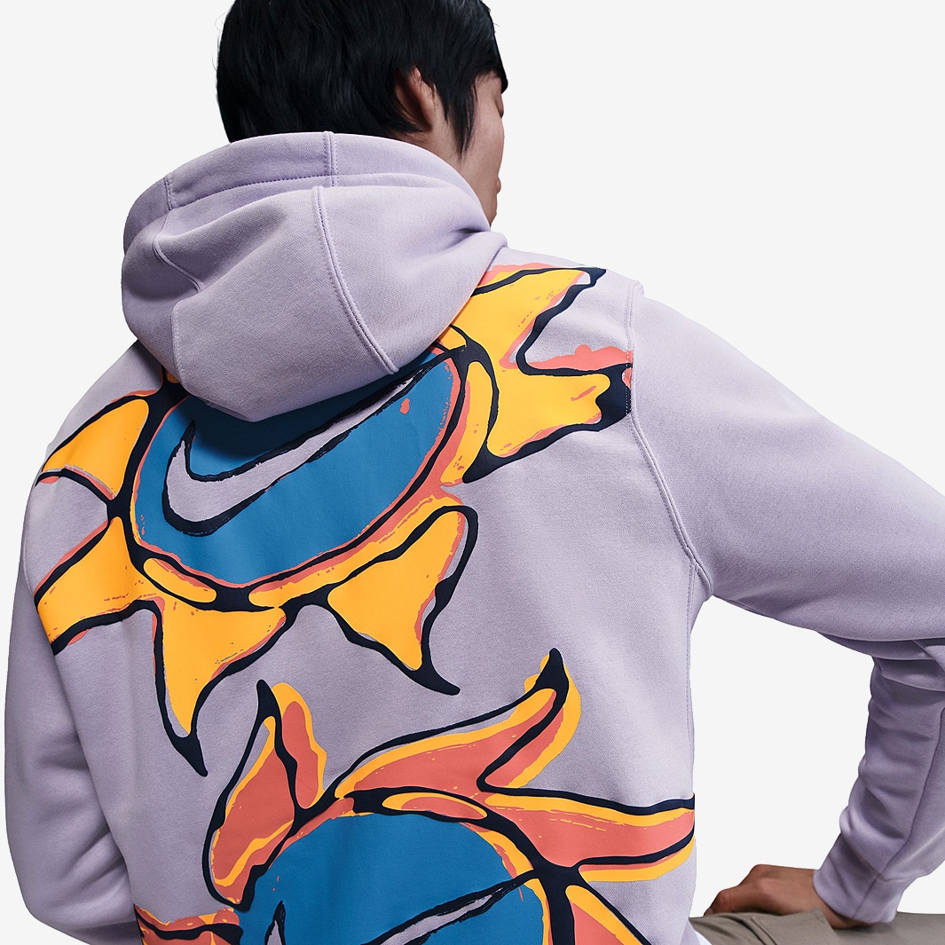 nike multi color hoodie