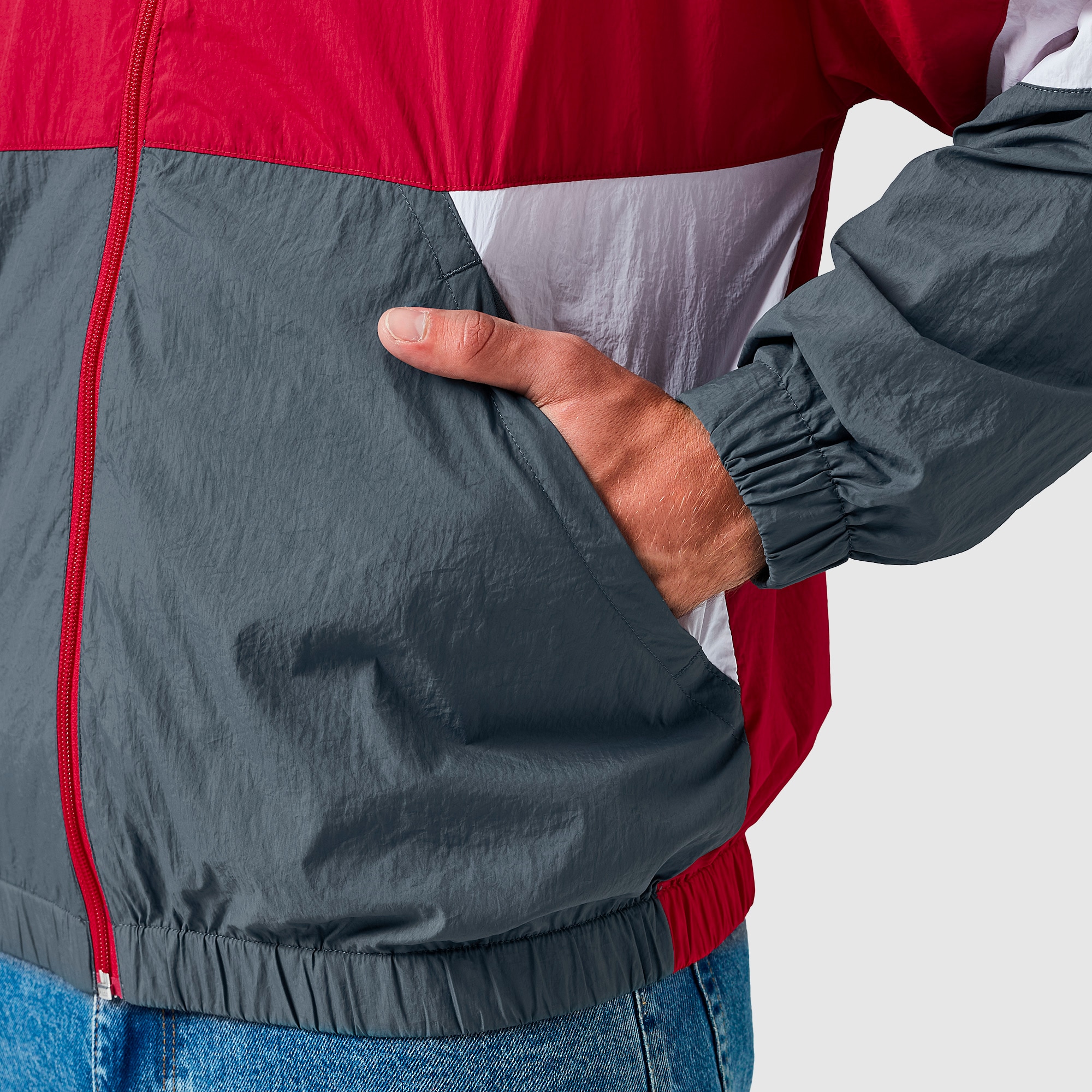 Mizuno Monaco 25/26 Pre-Match Retro Woven Jacket - Tango Red