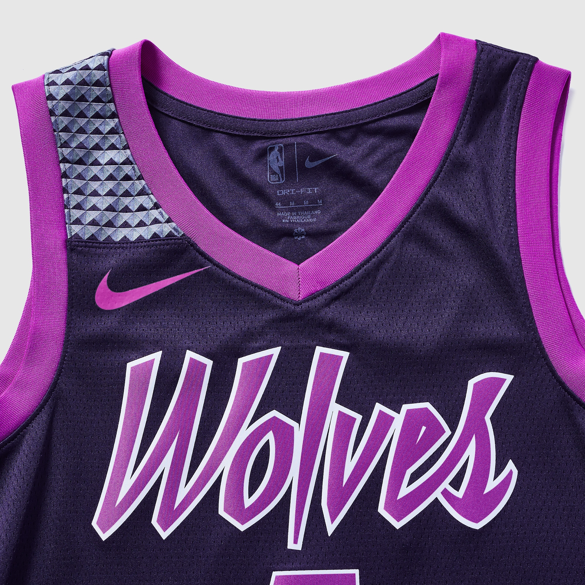 purple timberwolves jersey