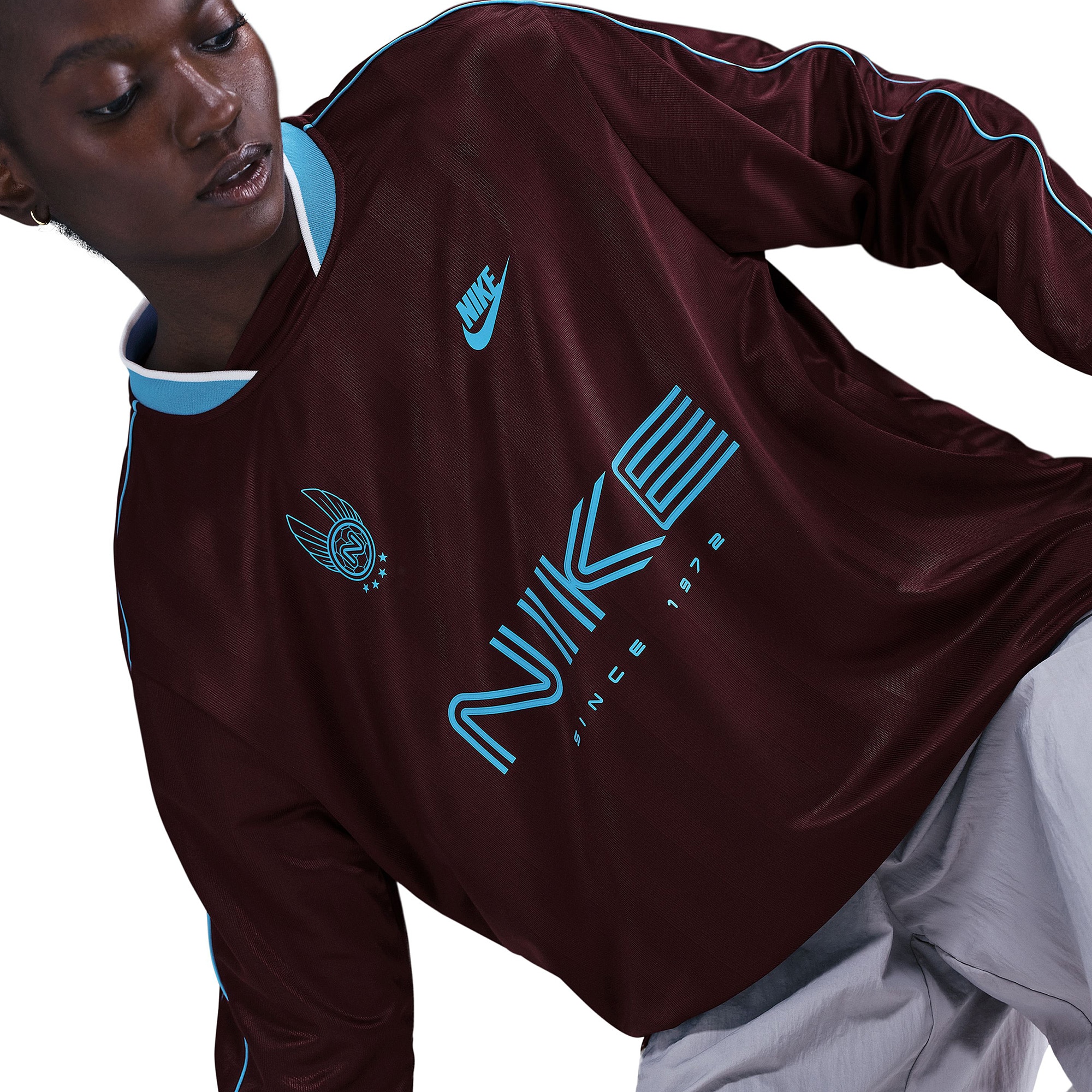 womens long nike t shirt