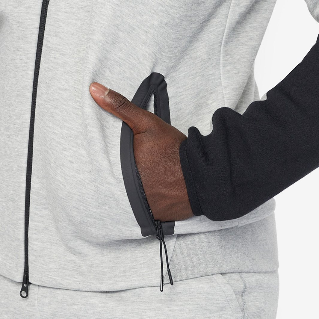 nike tech fleece hoodie grey medium