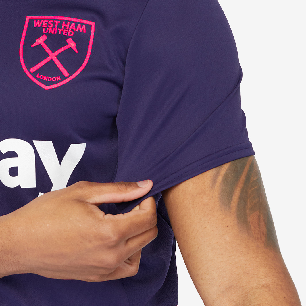 Maillot D'entraînement West Ham United Umbro – Enfant 13 Ans, Rouge, Très Bon état