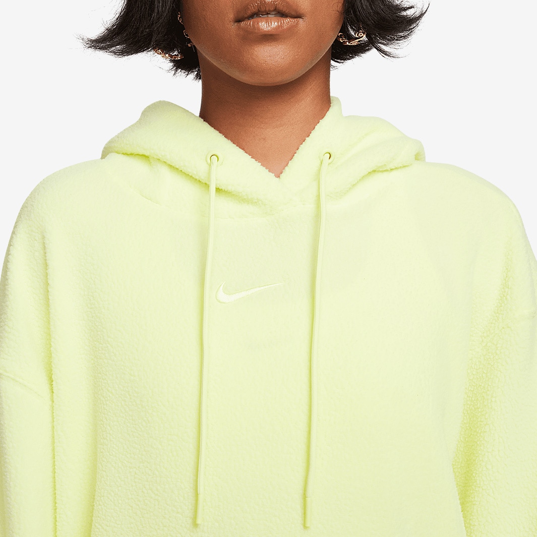 neon yellow nike hoodie womens