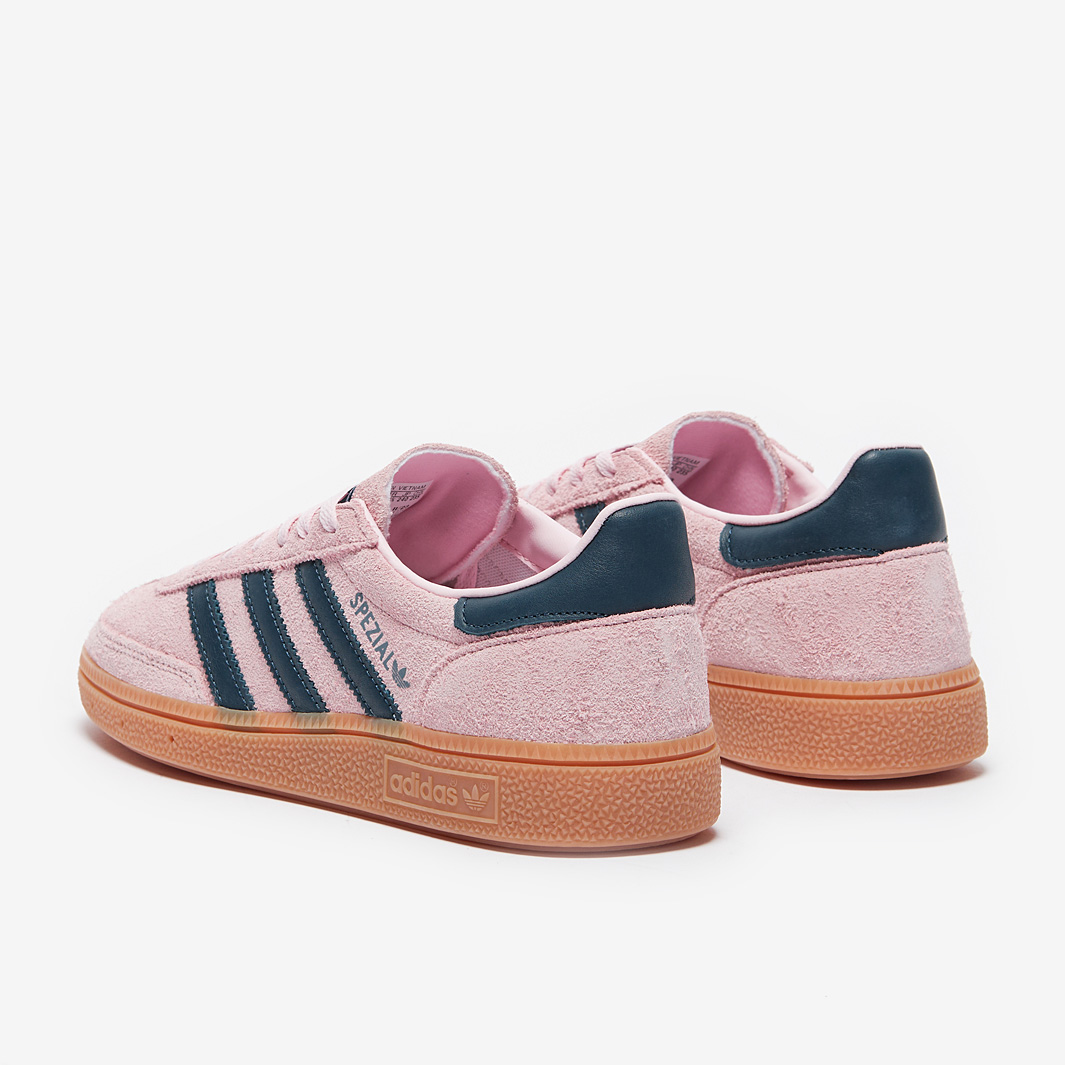 adidas Originals Womens Handball Spezial - Clear Pink/Arctic Night/Gum 2 -  Trainers - Womens Shoes | Pro:Direct Soccer
