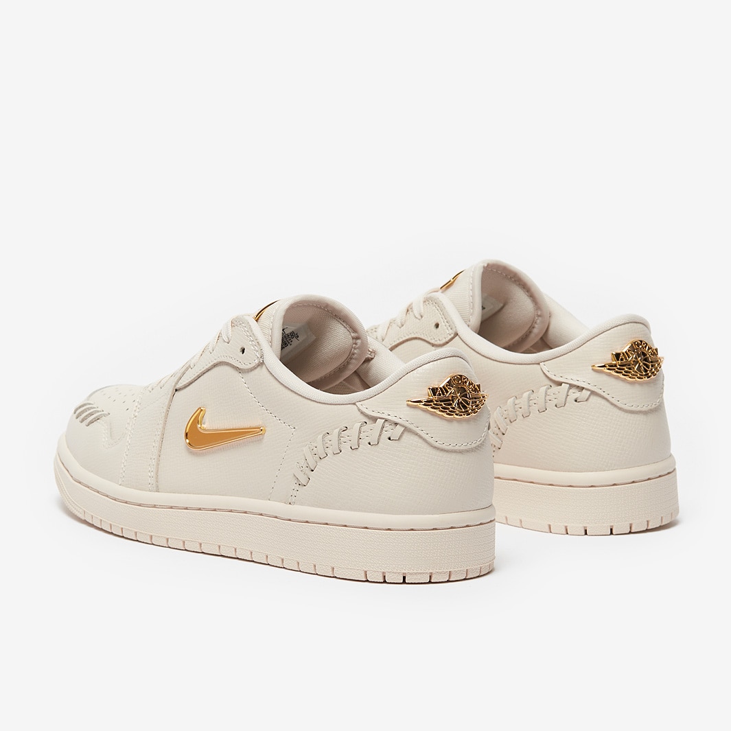 gold jordan 1 lows