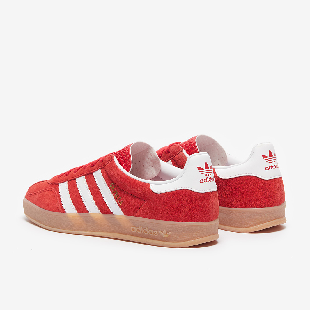 adidas Originals Gazelle Indoor - Better Scarlet/Ftw White/Gum 2 - Trainers  - Mens Shoes | Pro:Direct Soccer