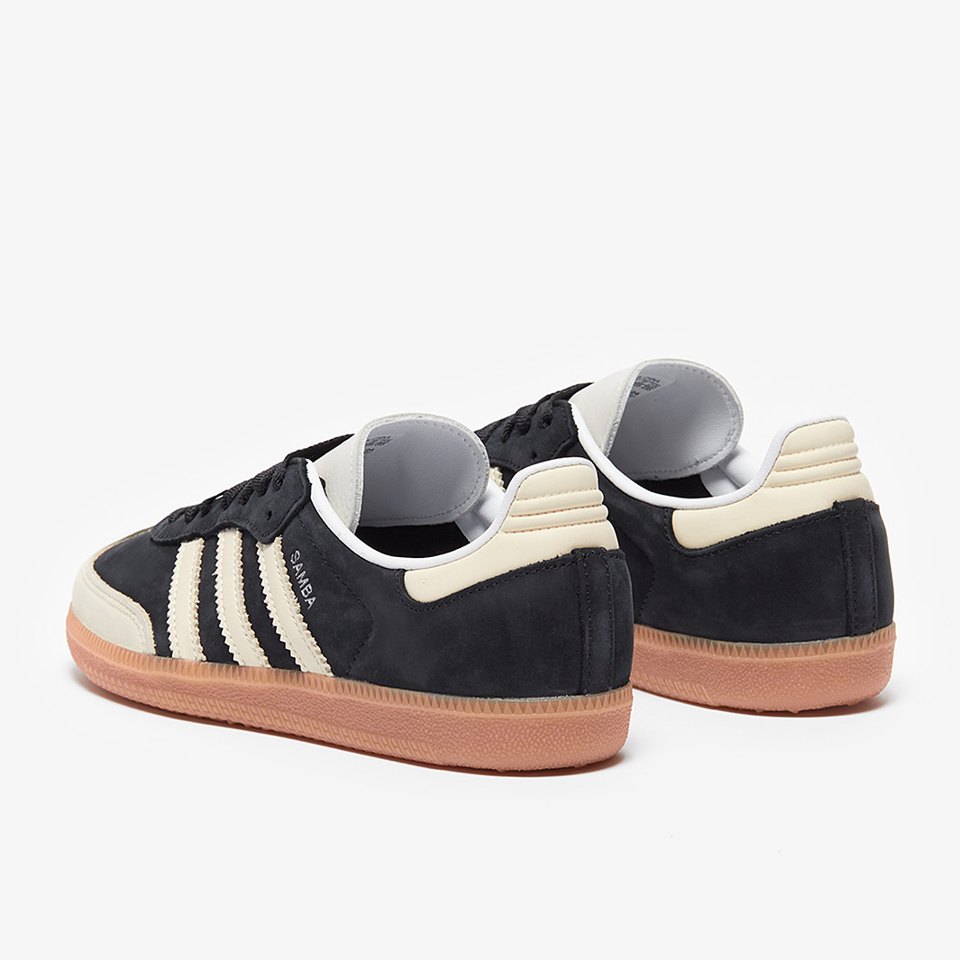 adidas Originals Womens Samba OG - Core Black/Wonder White/Metallic Silver  - Trainers - Womens Shoes | Pro:Direct Soccer