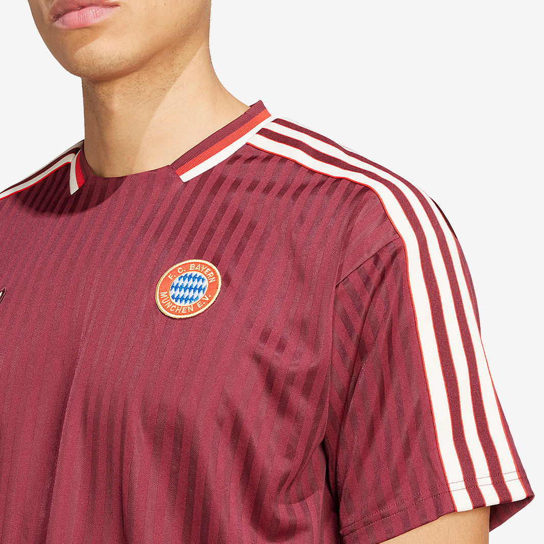 adidas Originals Bayern Munich 24/25 Terrace Icon Shirt - Shadow