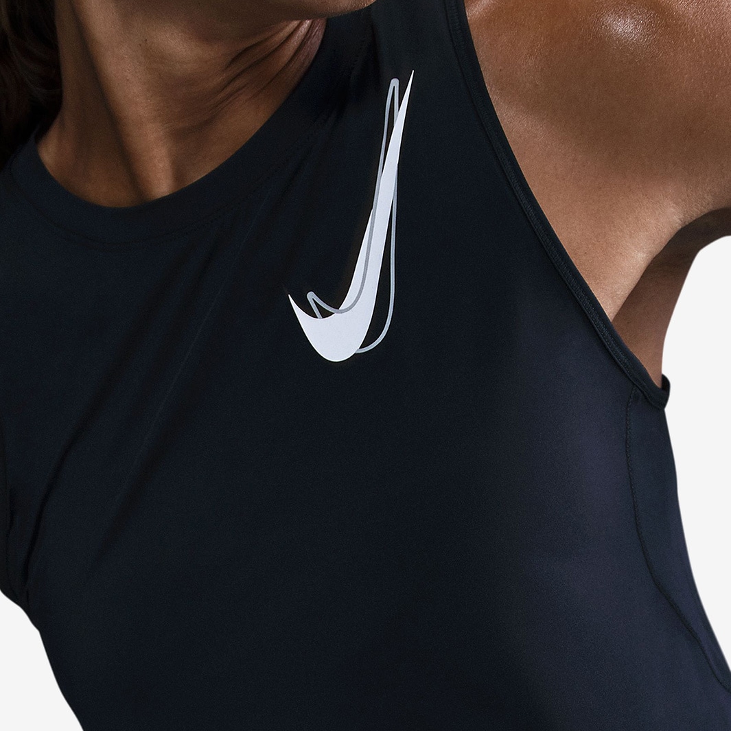 nike black singlet womens