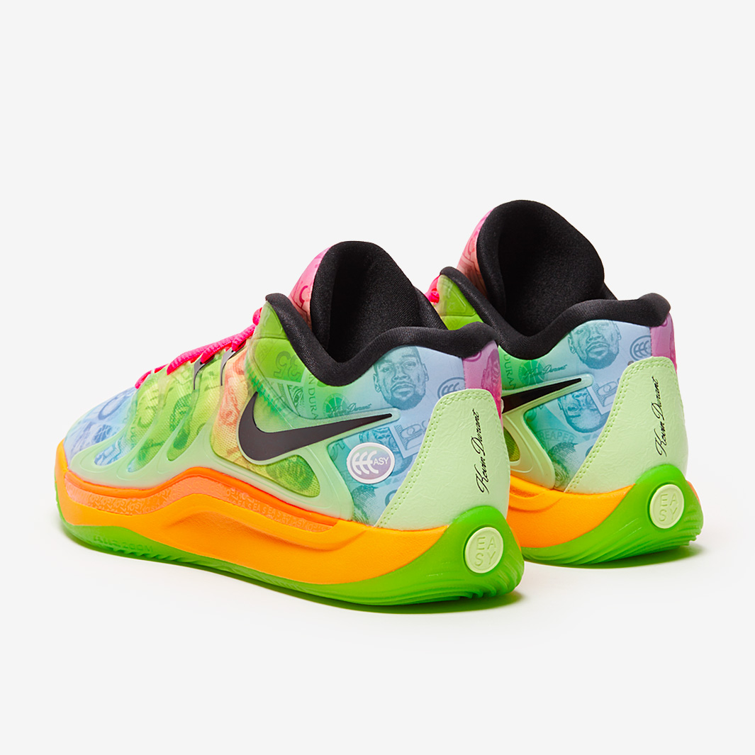 Nike KD17 - Barely Volt/Baltic Blue/Hyper Pink - Mens Shoes  display picture 1