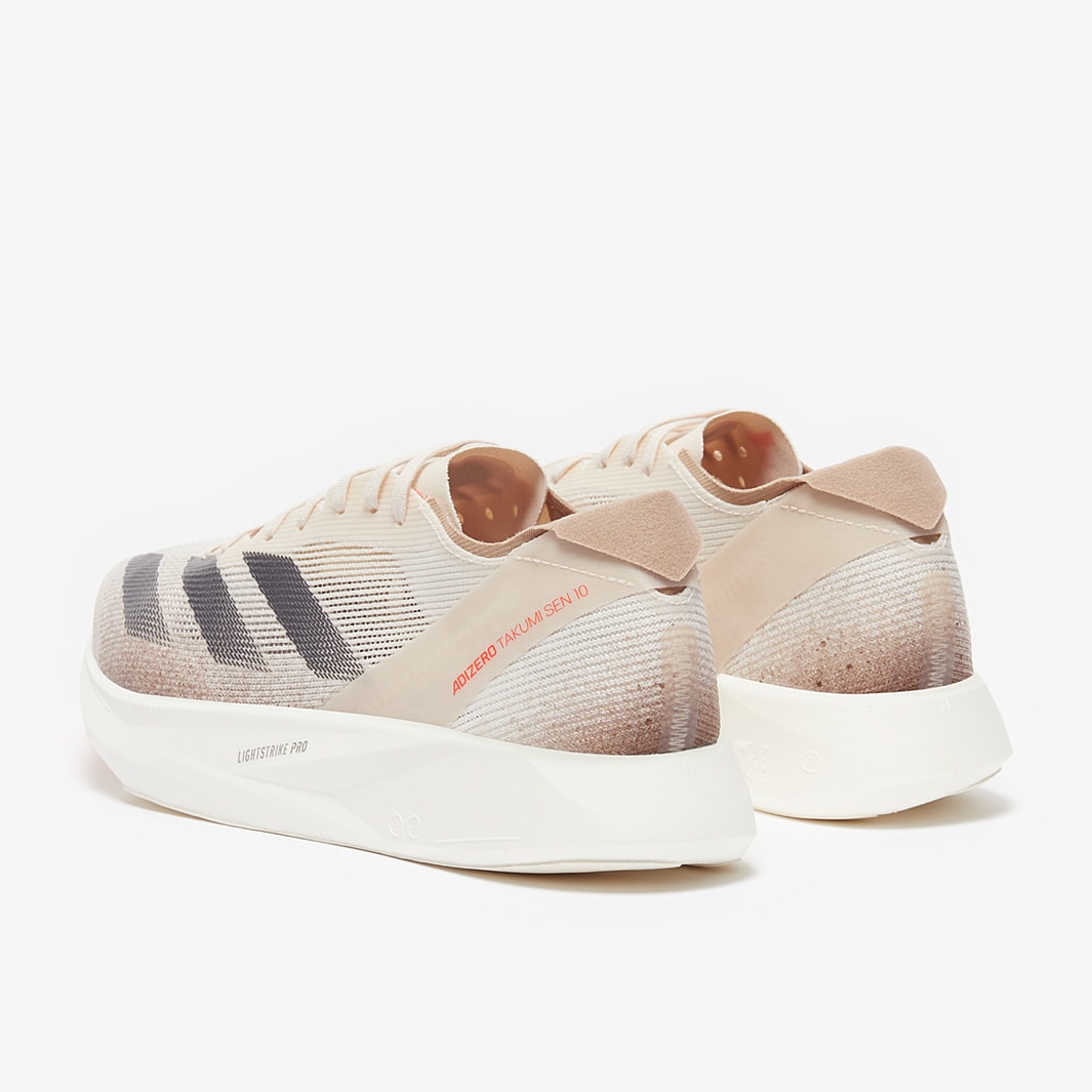 adidas adizero Takumi Sen 10 - Chalk White/Grey Strata/Halo Ivory