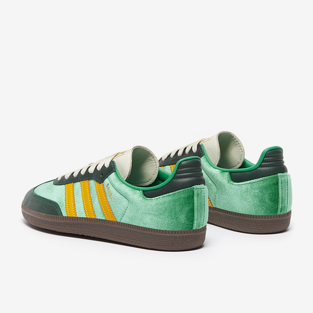 adidas Originals Womens Samba OG - Court Green/Yellow/Collegiate Green -  Trainers - Womens Shoes | Pro:Direct Soccer