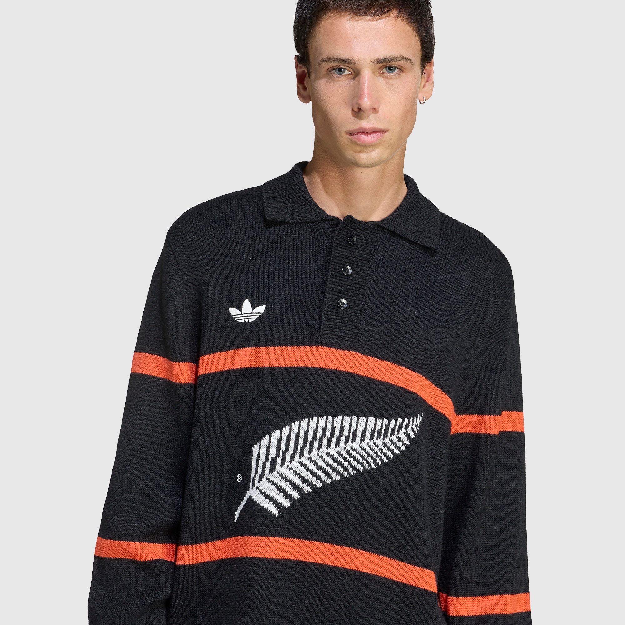 adidas New Zealand All Blacks x Originals Knitted Heritage Polo