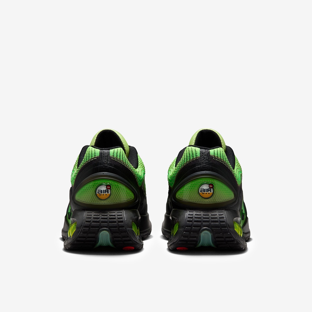 lime green and black airmax