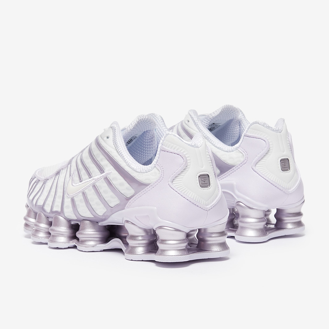 white nike shox tl